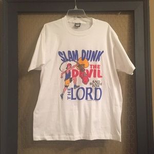 Vintage Slam Dunk The Devil And Score For The Lord
